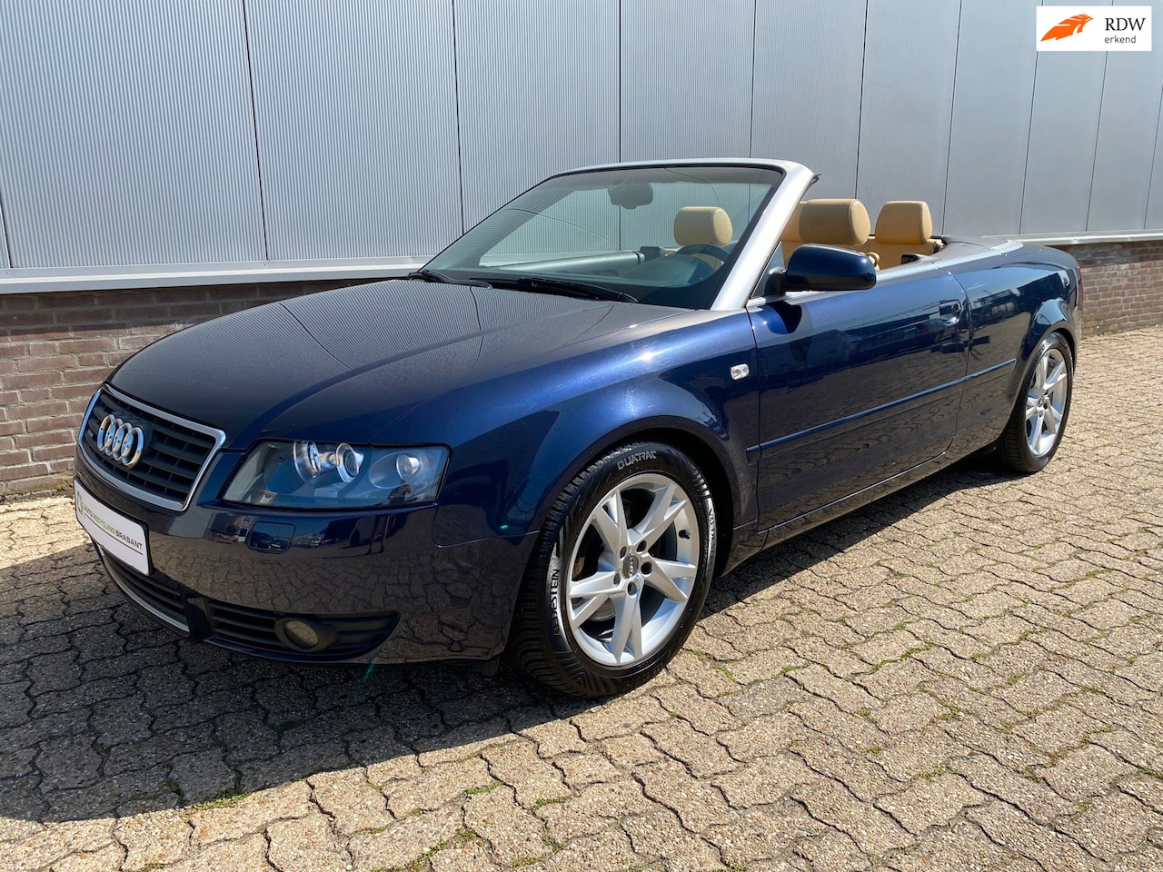 Audi A4 Cabriolet - 3.0 V6 quattro Pro Line PDC, Leer, Navi - AutoWereld.nl