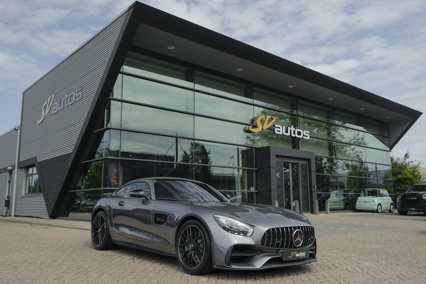 Mercedes-Benz AMG GT - 4.0 V8 Aero Pack Panoramadak Sportuitlaat Burmester Leder exclusief Led 20" LMV - AutoWereld.nl