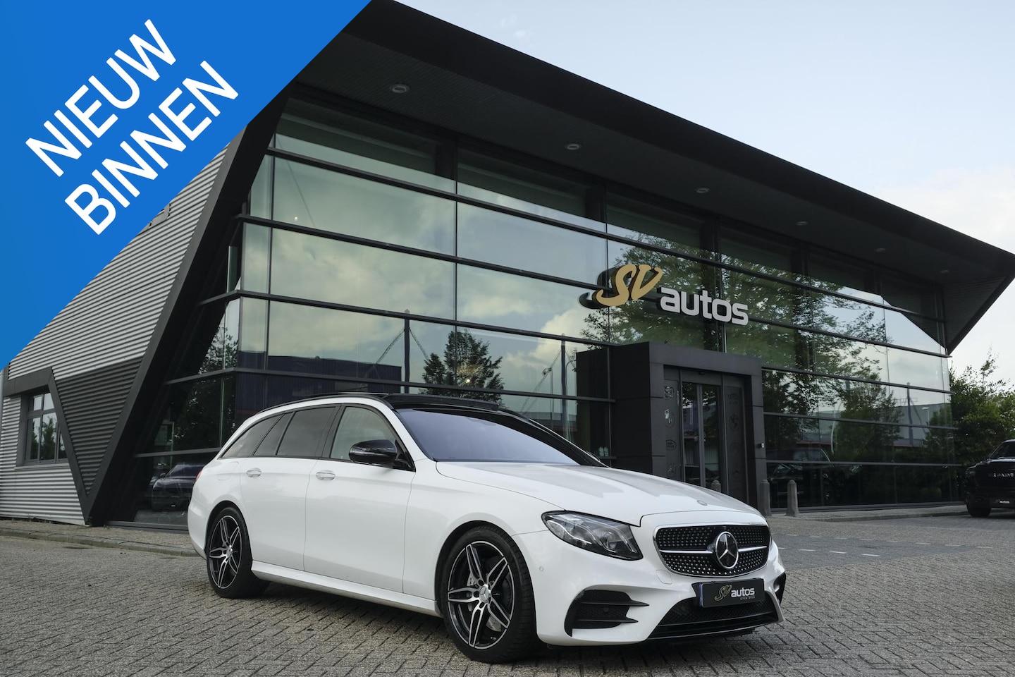 Mercedes-Benz E-klasse Estate - E53 AMG 435pk 4MATIC Panoramadak Burmester Memory Distronic Luchtvering BOMVOL!!! - AutoWereld.nl