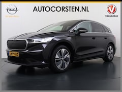 Skoda Enyaq iV - 80 SOH 91% Warmtepomp Panoramadak Trekhaak Leder+Verwarmd Stuurverwarming Assistentie-Clim