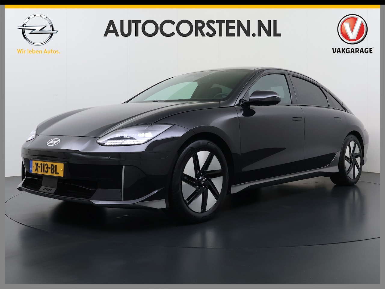 Hyundai IONIQ 6 - 77.4kWh 229PK Trekhaak SOH 100% Warmtepomp Adap.Cruise Head-Up Stoel+Achterbank+Stuur Verw - AutoWereld.nl