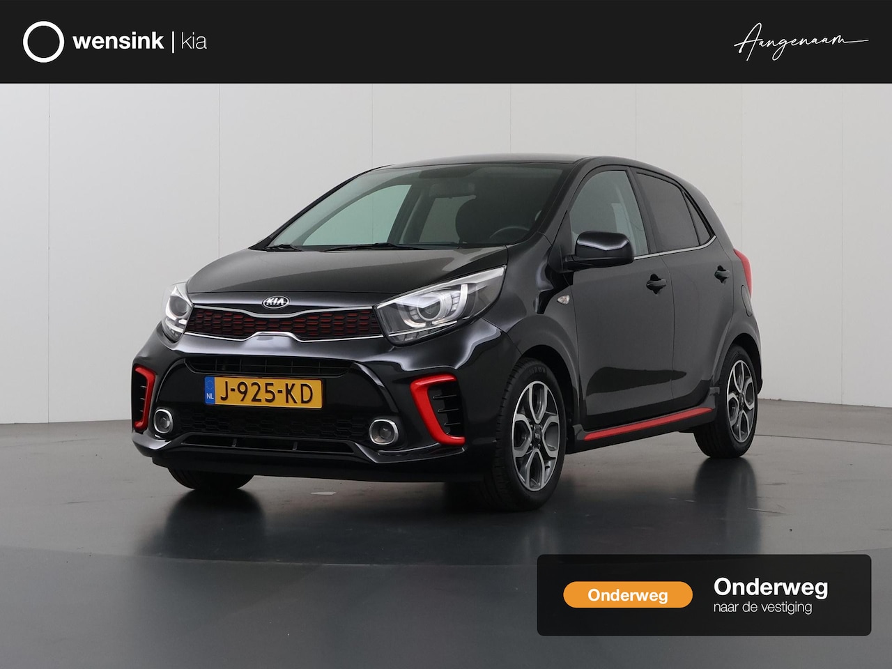 Kia Picanto - 1.0 MPi GT-Line Edition | Lederen bekleding | Achteruitrijcamera | Navigatie | Cruise Cont - AutoWereld.nl