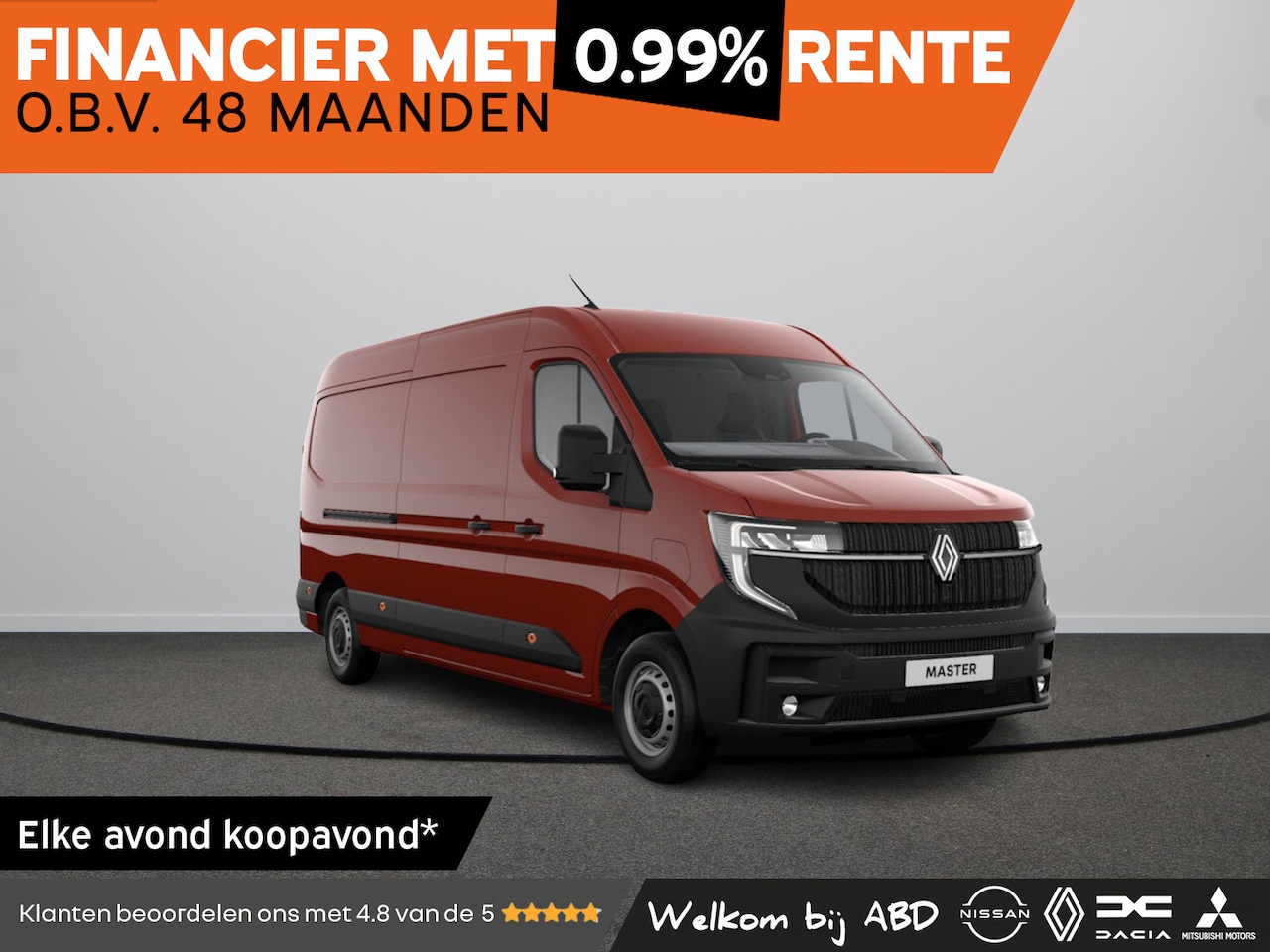 Renault Master - Advance Long range | Achteruitrijcamera | C-Shape LED dagrijverlichting | Elektronisch ger - AutoWereld.nl