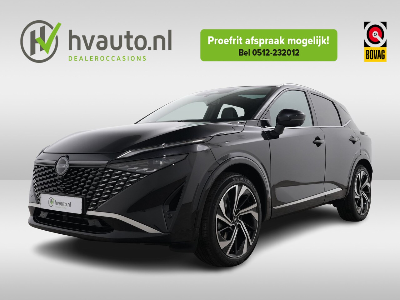 Nissan Qashqai - 1.3 MHEV 158PK XTRONIC TEKNA PLUS | Panoramadak | BOSE audio | Leer | full options - AutoWereld.nl