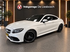 Mercedes-Benz C-klasse Coupé - AMG 63 / Panoramadak / Leer / Memory / Burmester / Camera / Complete historie