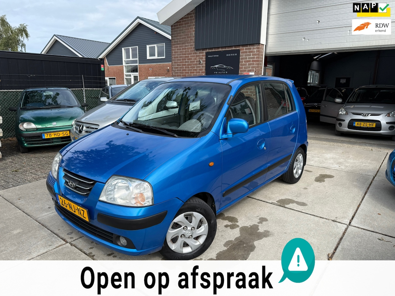 Hyundai Atos - 1.1i Dynamic Prime |AUTOMAAT|61.000 KM|NIEUWE APK|NAP LOGISCH|ELECT.PAKKET|CENTRALE DEUR|H - AutoWereld.nl