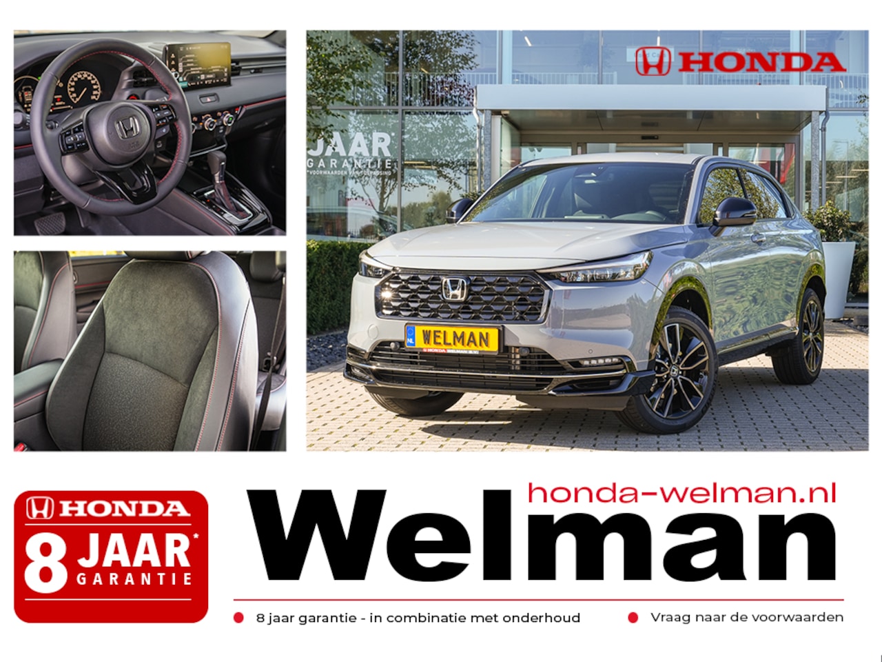 Honda HR-V - 1.5i e:HEV ADVANCE SPORT - NIEUW - FULL HYBRID - AUTOMAAT 2027 YM - AutoWereld.nl
