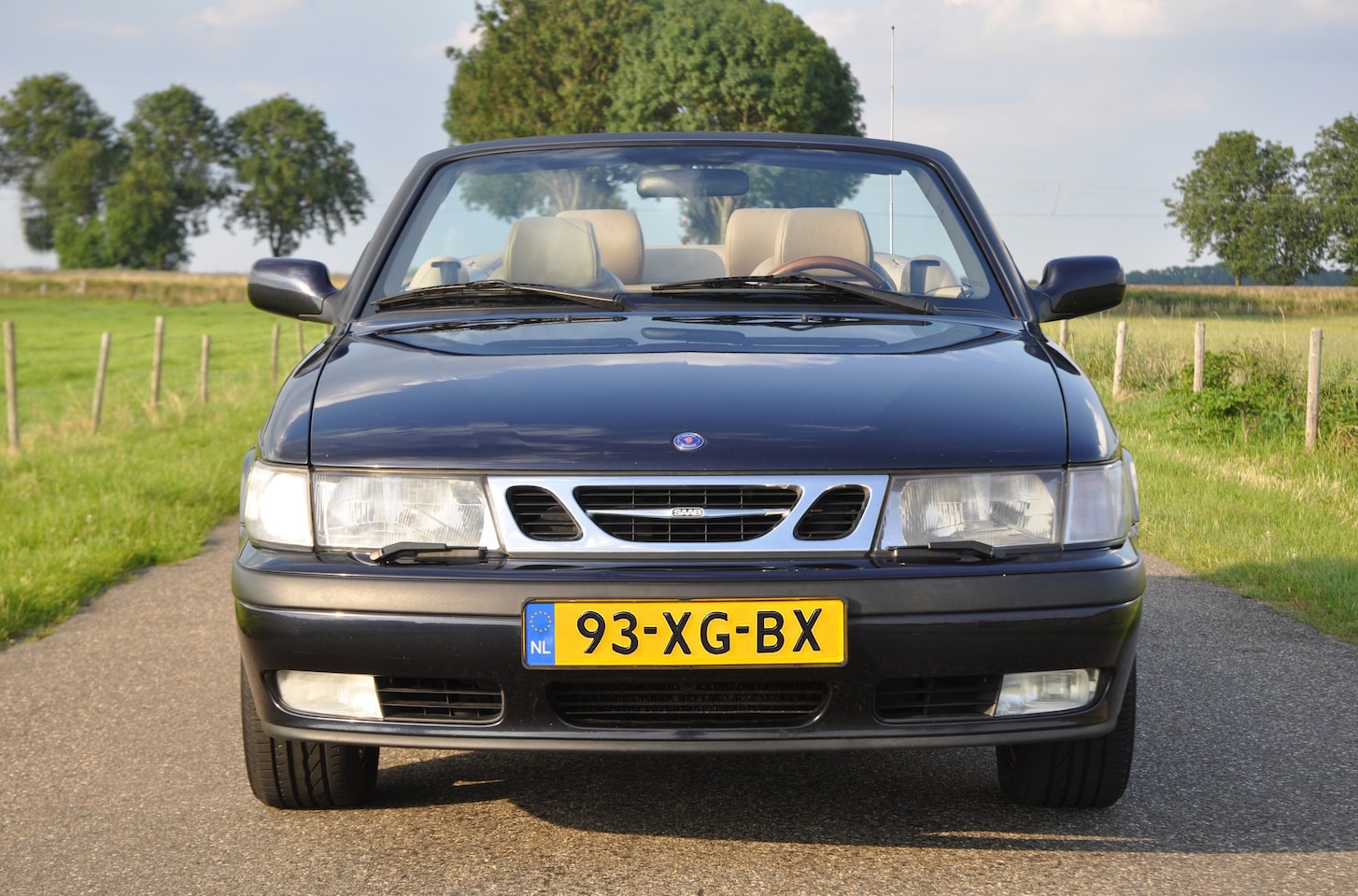 Saab 9-3 Cabrio - 2.0 SE in zeer goede en fraaie conditie, geheel rijklaar. - AutoWereld.nl