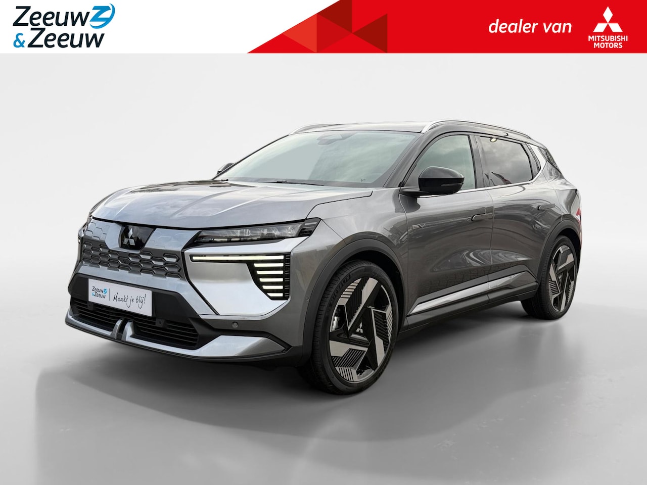 Mitsubishi Eclipse Cross - Instyle 87 kWh | Volcanic grey met zwart dak |  €5.000, - ACTIE KORTING op voorraad auto's - AutoWereld.nl