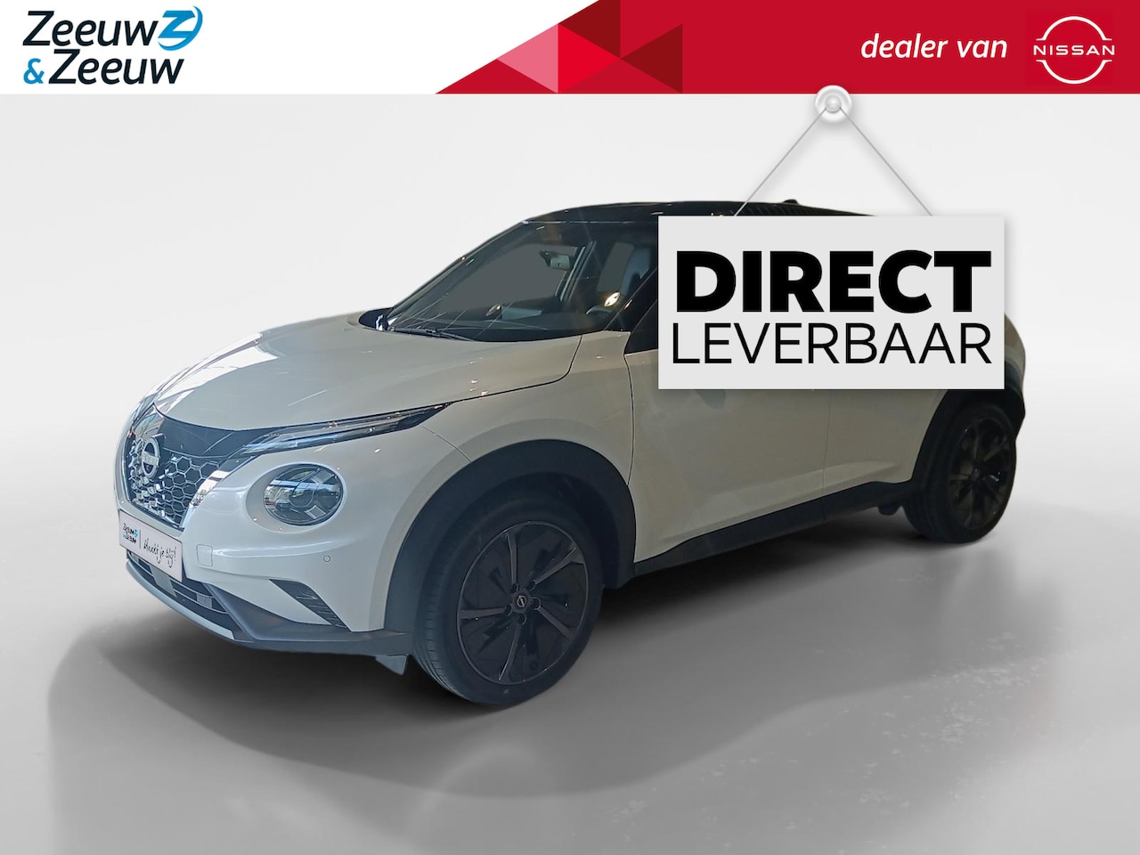 Nissan Juke - 1.6 Hybrid Pulse | Bose audio | 360grd camera | Dodehoeksensoren| Lederen bekleding | Appl - AutoWereld.nl