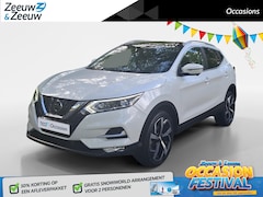 Nissan Qashqai - 1.3 DIG-T Tekna | TREKHAAK | STOELVERWARMING | PANO DAK | CLIMATE | ALL SEASON BANDEN |