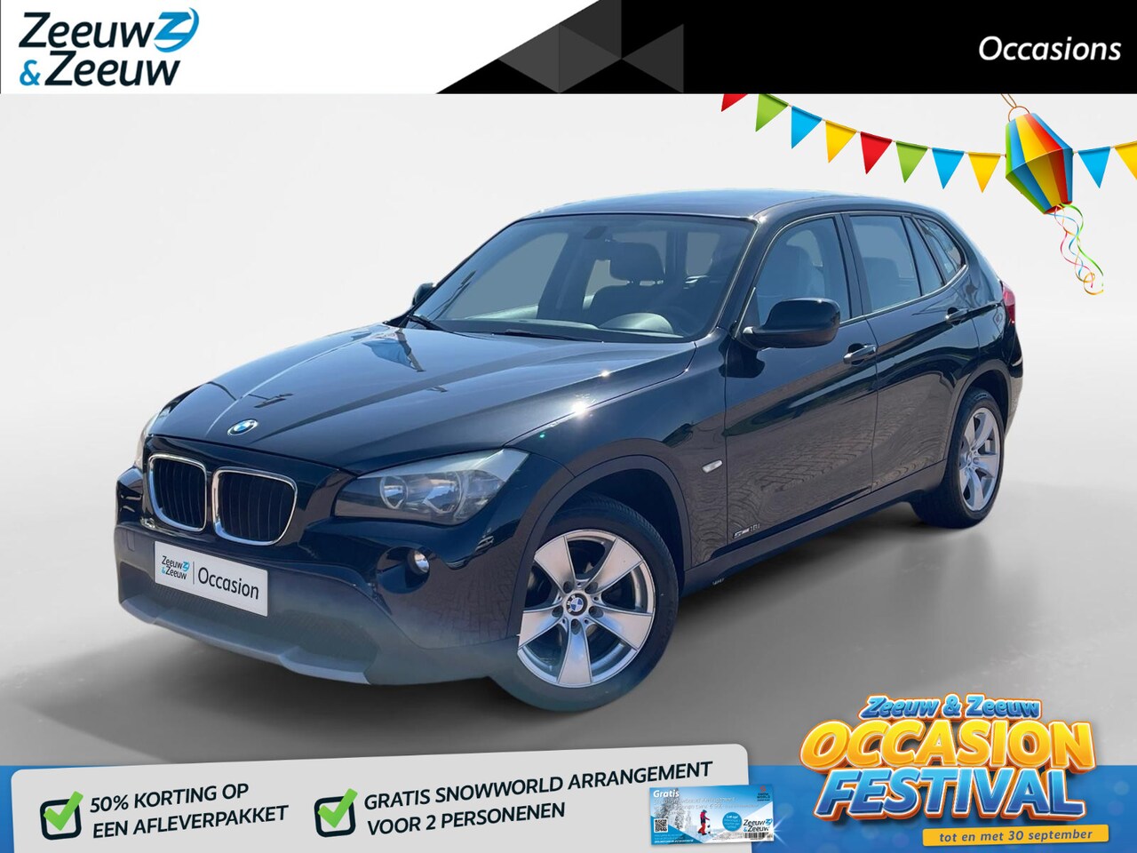 BMW X1 - sDrive18i Executive *Automaat*Cruise Control*Stoelverwarming*L.M. Velgen - AutoWereld.nl