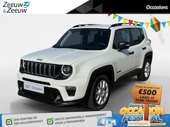 Jeep Renegade - 1.5T e-Hybrid Longitude *Automaat*Navi+Camera*Climate Control*Carplay*LM.Velgen*Nette auto
