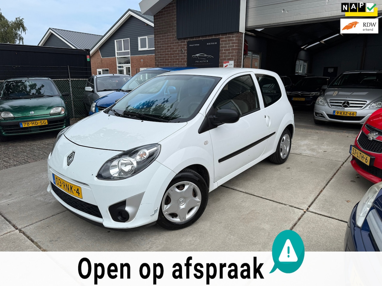 Renault Twingo - 1.5 dCi Authentique |NIEUWE APK|NAP KM STAND|ELECTRISCHE RAMEN|CENTRALE DEUREN|ISOFIX|ZUIN - AutoWereld.nl