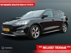Ford Focus Wagon - 1.0 EcoBoost 155 PK Hybrid Active X Business, Trekhaak, Stoel-stuurverwarming, Clima, Crui