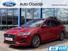 Ford Focus Wagon - 1.0 EcoBoost Hybrid ST Line X 155PK Automaat Afn. Trekhaak Panodak Winterpack Adaptieve Cr