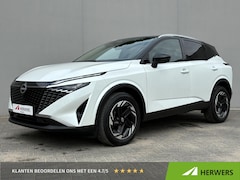 Nissan Qashqai - 1.3 MHEV Xtronic N-Connecta / Fabrieksgarantie t/m 04-2028 / Panoramadak / Stoel & Stuurve