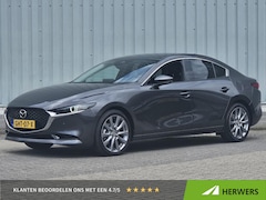 Mazda 3 - 3 2.0 SkyActiv Hybrid 150PK Exclusive-Line / Trekhaak / Stoel & Stuurverwarming / Lederen