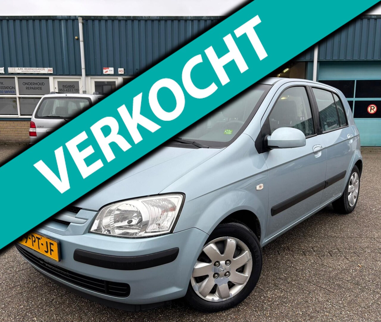 Hyundai Getz - 1.3i GL Cool | 5 Drs | Airco | Trekhaak | Schermpje met bluetooth | Lage KM Stand NAP | - AutoWereld.nl