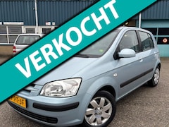 Hyundai Getz - 1.3i GL Cool | 5 Drs | Airco | Trekhaak | Schermpje met bluetooth | Lage KM Stand NAP |