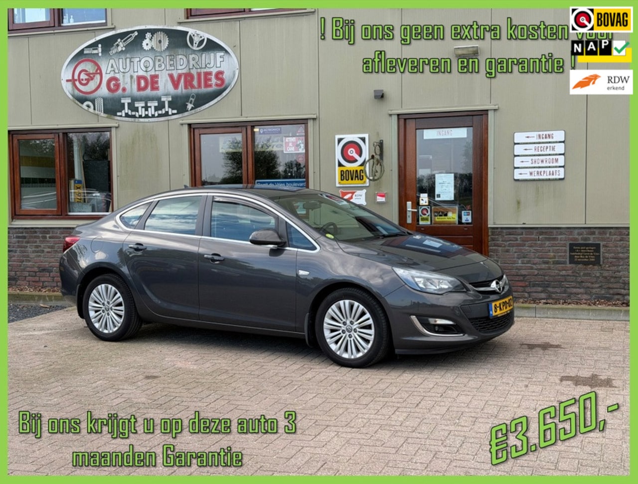 Opel Astra - 1.7 CDTi S/S Design Edition - Prijs inclusief 3 maanden garantie en afleveren - - AutoWereld.nl