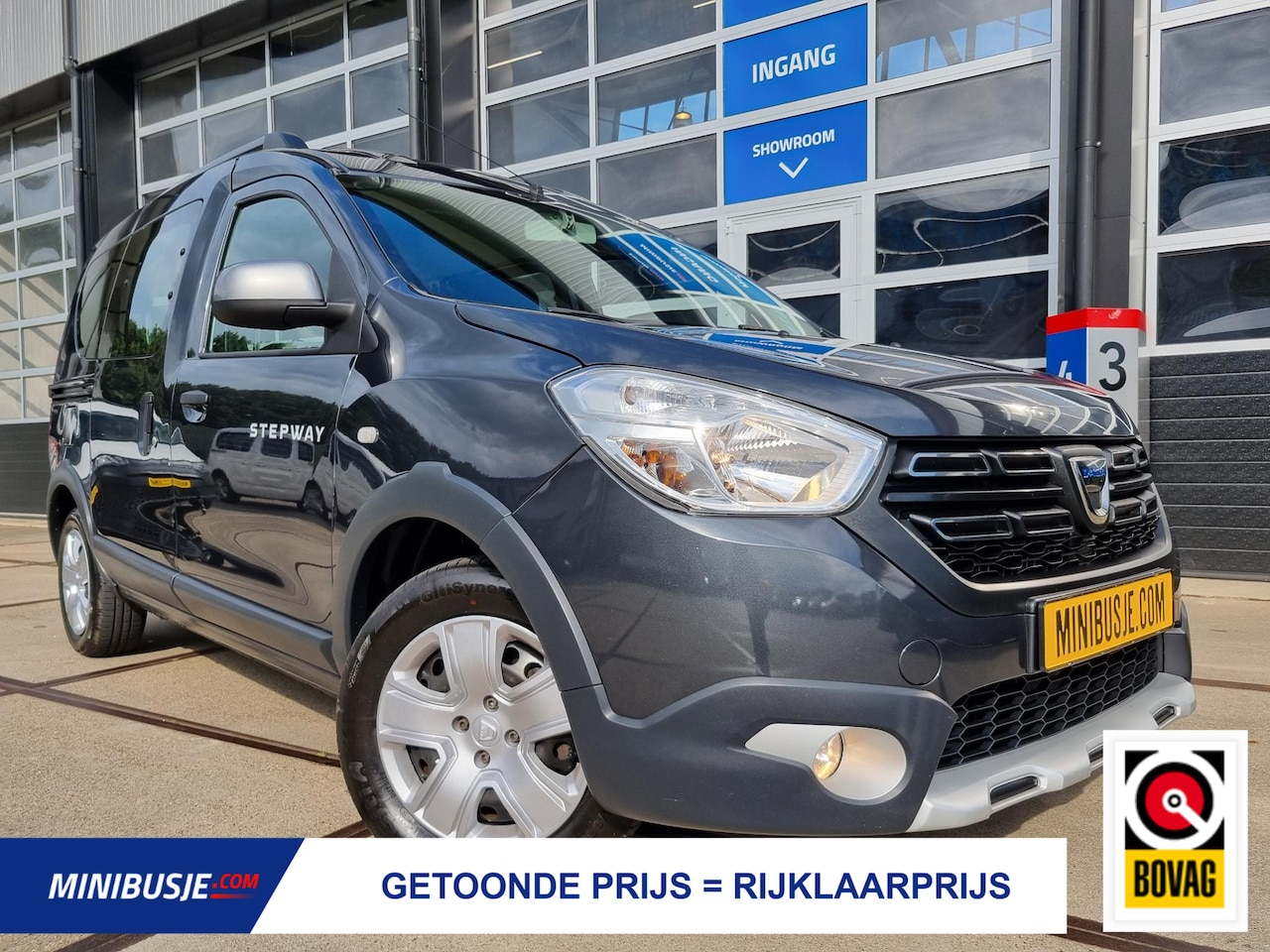 Dacia Dokker - 1.3 TCe Stepway 130pk. NAVI / CRUISE / CAMERA / PDC / AIRCO - AutoWereld.nl