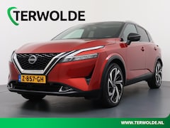 Nissan Qashqai - 1.3 MHEV Xtronic Tekna Plus | Trekhaak | Panoramadak | Lederen Bekl. | BOSE Audio |