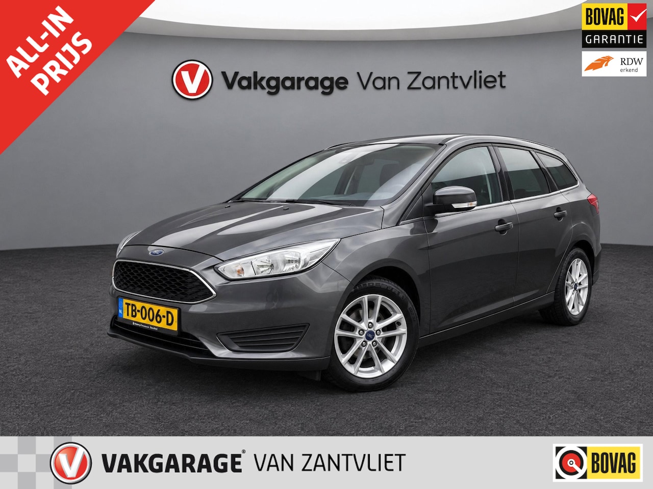 Ford Focus Wagon - 1.0 Titanium 1.0 Titanium (12 mnd BOVAG-garantie) - AutoWereld.nl