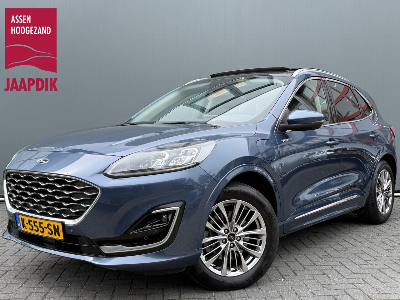 Ford Kuga - BWJ 2021 2.5 225 PK PHEV Vignale FULL LED | LEDER | STOEL+STUUR VERW. | PANODAK | ELEKTR. - AutoWereld.nl