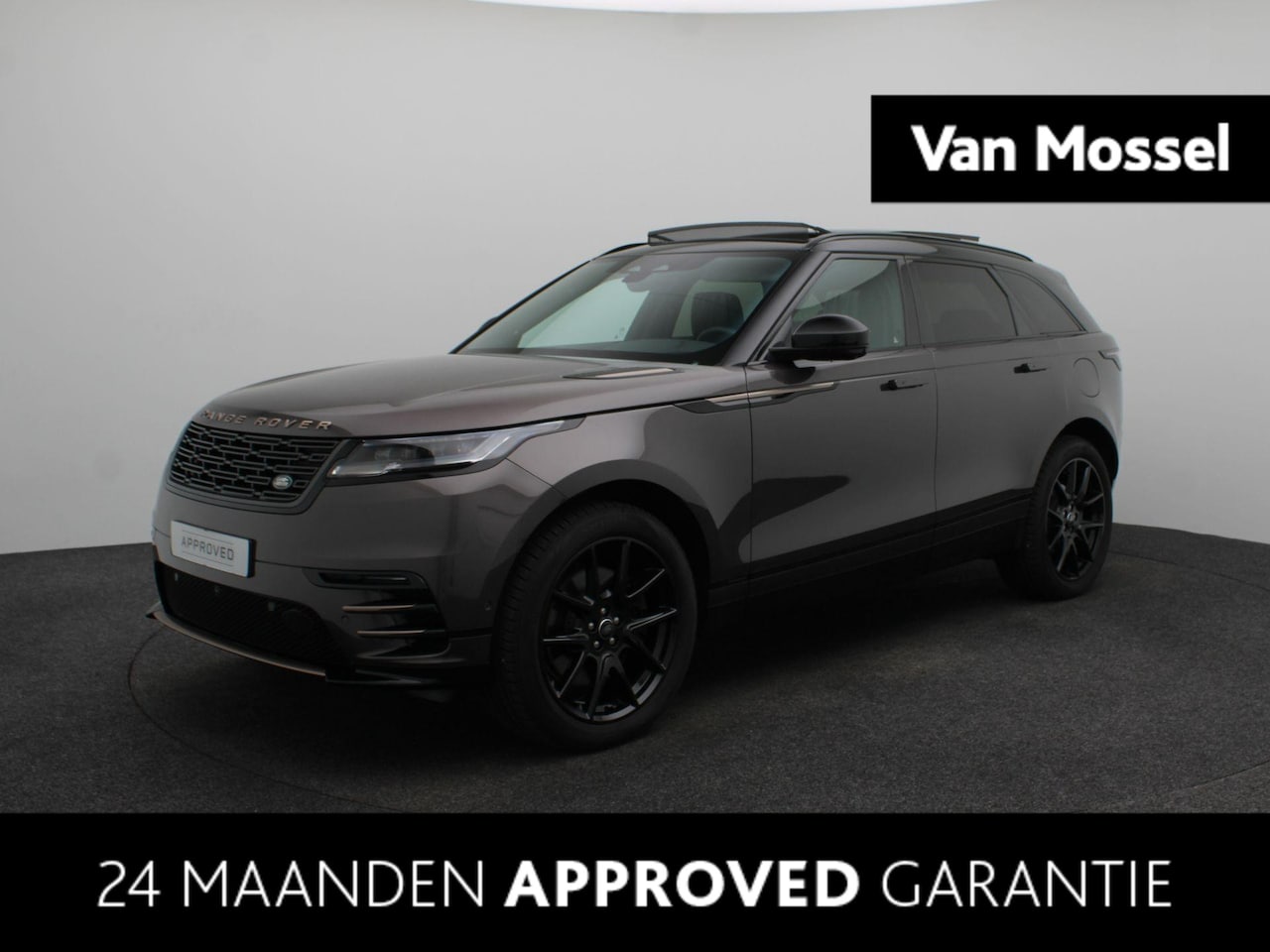 Land Rover Range Rover Velar - 2.0 P400e AWD Autobiography PHEV | Charente Grey (bruin/grijs) | Stoelkoeling | Panoramisc - AutoWereld.nl