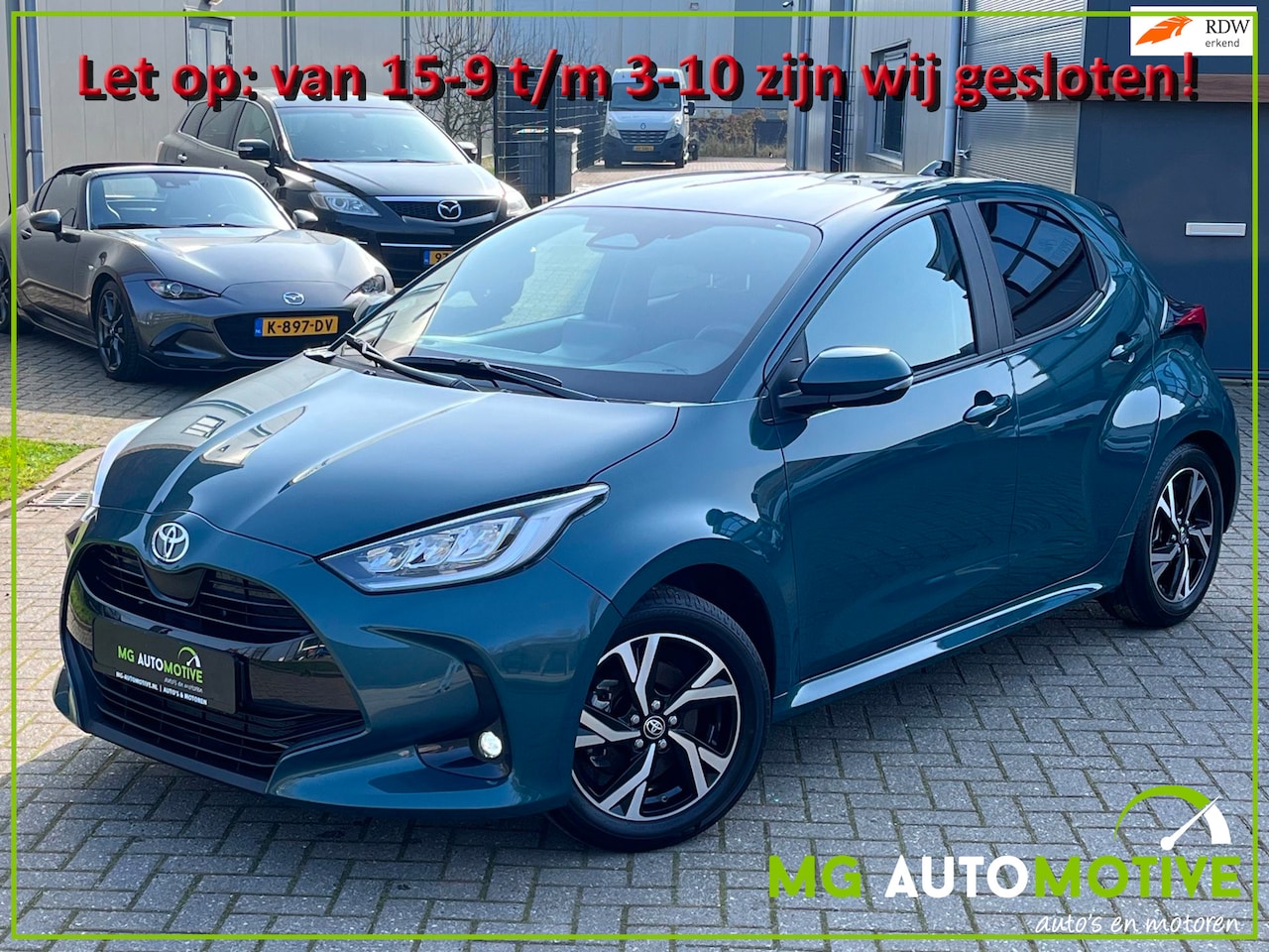 Toyota Yaris - 1.5 Hybrid 115 Business Plus | Apple Car Play | 10 jaar Fabr. Gar | NIEUWSTAAT - AutoWereld.nl