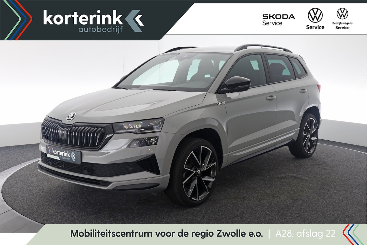 Skoda Karoq - 1.5 TSI ACT Sportline Business ACC, 19" LM velgen, Stoelverwarming - AutoWereld.nl