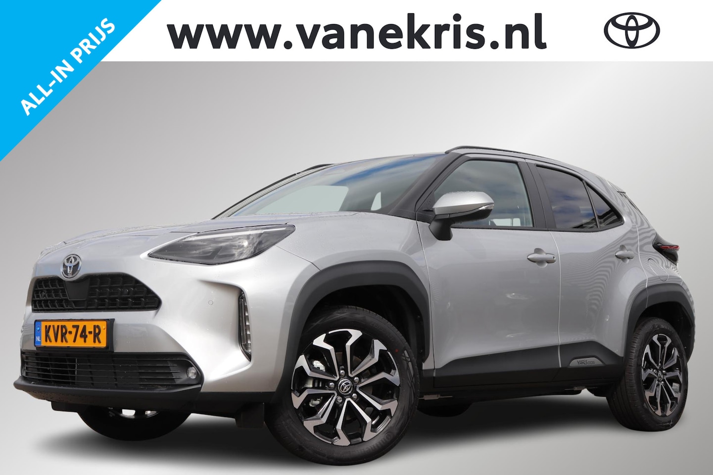 Toyota Yaris Cross - 1.5 Hybrid 115 Dynamic 1.5 Hybrid 115 Dynamic, Comfort Pack, Sensoren, BSM, Stuur & Stoelverwarming! - AutoWereld.nl