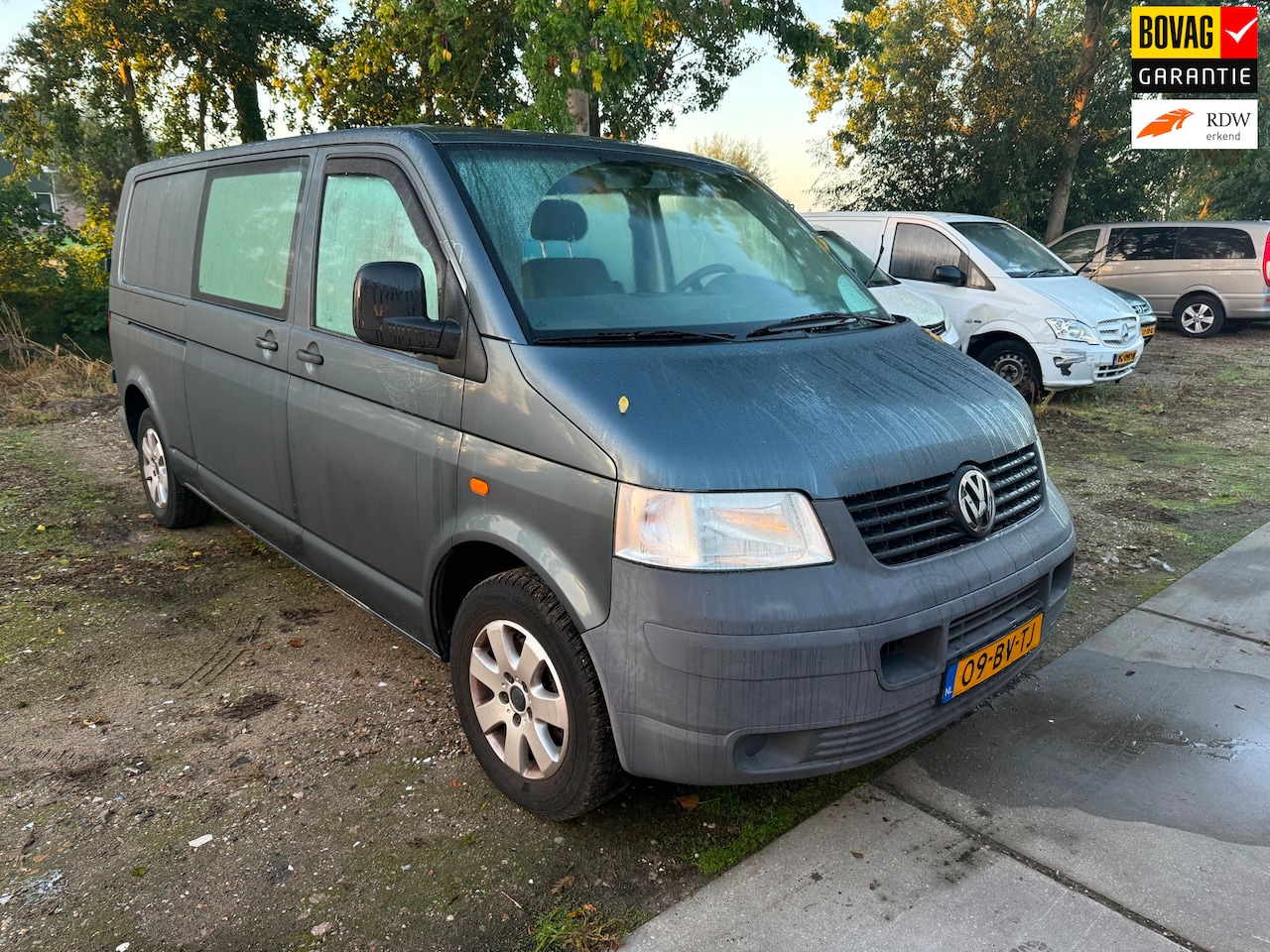 Volkswagen Transporter - 2.5 TDI 340 Trendline DC GRIJS AC ALU NETTE BUS ‘06 - AutoWereld.nl