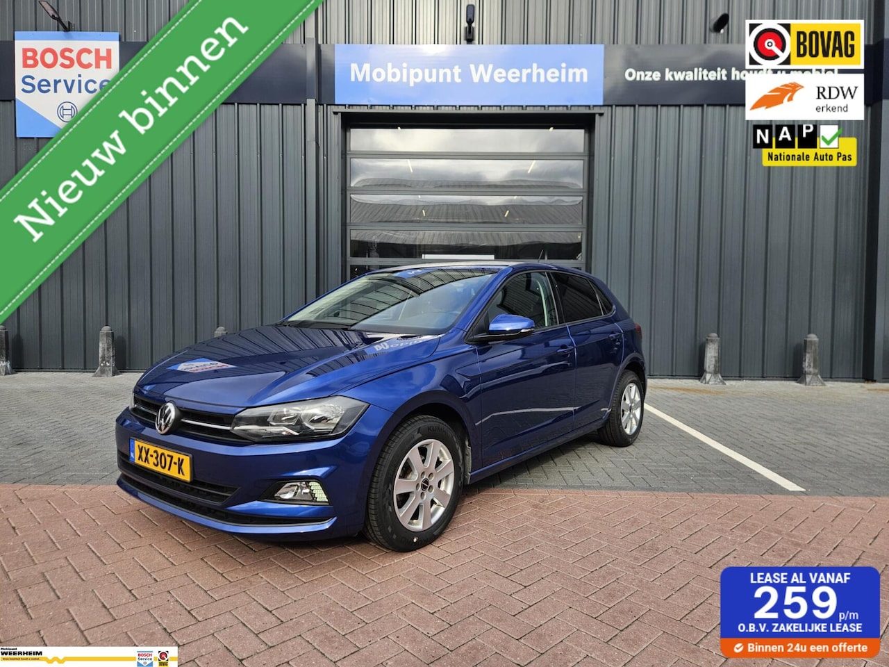 Volkswagen Polo - 1.0 TSI Comfortline Business 1.0 TSI Comfortline Business NIEUWSTAAT! - AutoWereld.nl