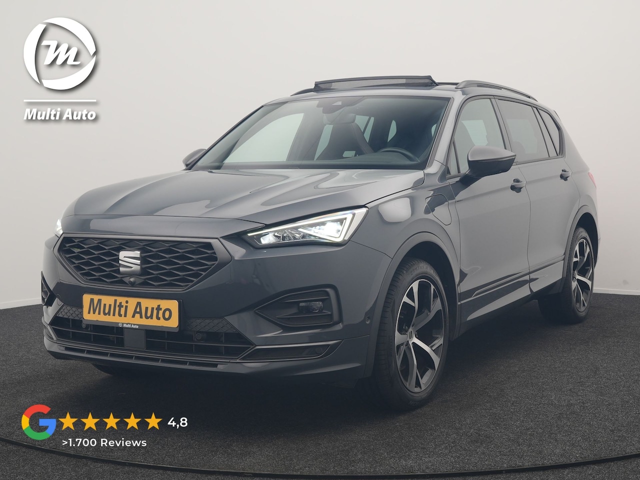 SEAT Tarraco - 1.4 TSI e-Hybrid PHEV FR Business Intense 245pk Dealer O.H. | Trekhaak Af Fabriek | Panoda - AutoWereld.nl