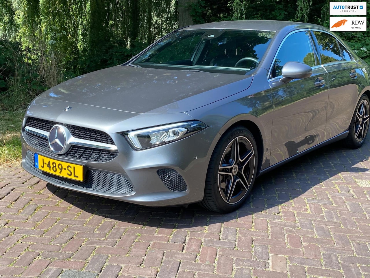 Mercedes-Benz A-klasse - 200 Business Solution b.j.8-2019 58000 km ,18"AMG LM,2 Eig ,Led, half/leer,Navi - AutoWereld.nl