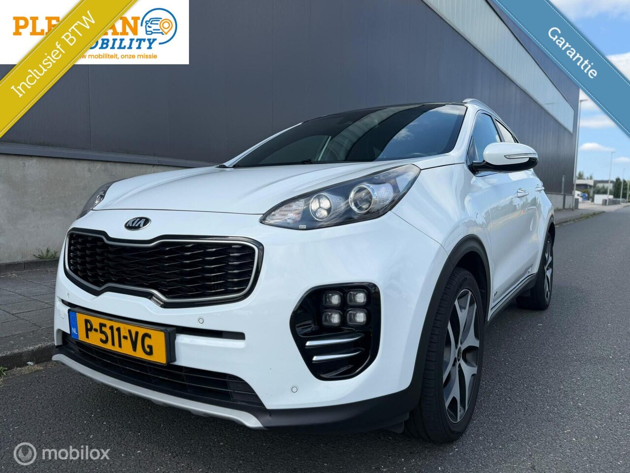 Kia Sportage - 1.6 T-GDI 4WD GT-Line 1.6 T-GDI 4WD GT-Line 177 PK, Schuifdak, Leder. - AutoWereld.nl