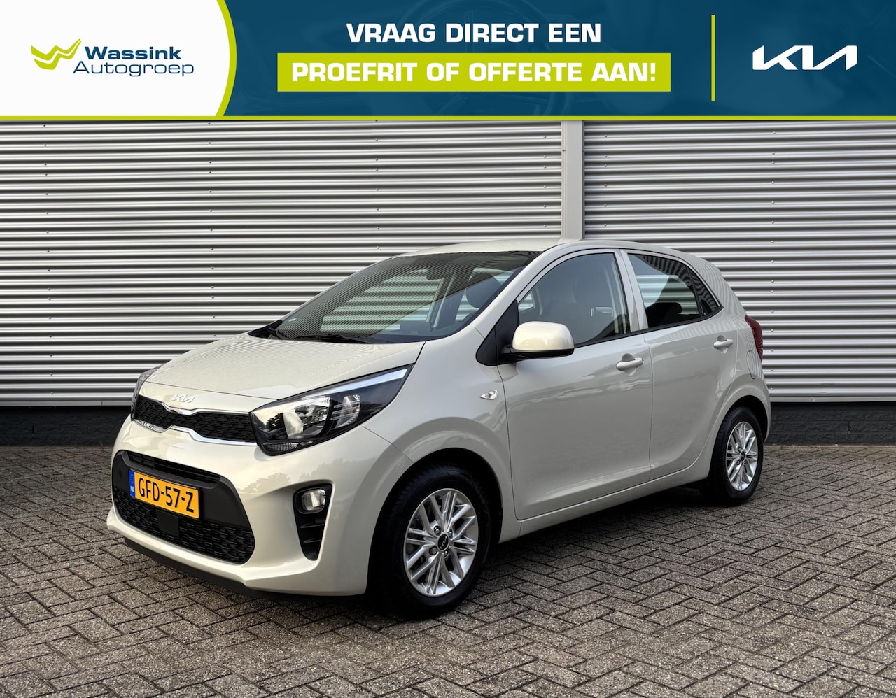 Kia Picanto - 1.0 DPi DynamicLine | Camera | Airco | Android Auto/Apple Carplay | - AutoWereld.nl