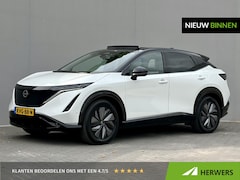 Nissan Ariya - e-4ORCE Evolve 91 kWh 4WD / 306 PK / Leder / 1.500 kg Trekgewicht / Warmtepomp / 10 jaar M