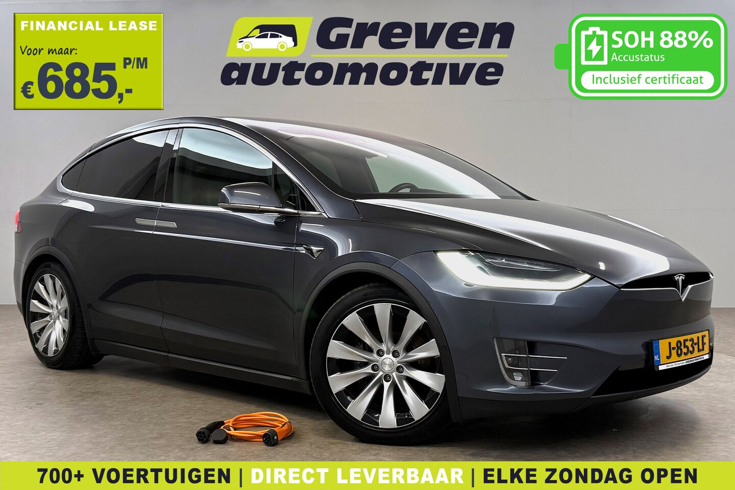 Tesla Model X - Long Range 100 kWh | Autopilot | Pano | Camera | Memory | SOH 88% | Navi | Trekhaak - AutoWereld.nl