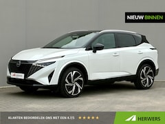 Nissan Qashqai - 1.3 MHEV Xtronic Tekna Plus / Fabrieksgarantie tot 10-2028 / All season banden / Panoramad
