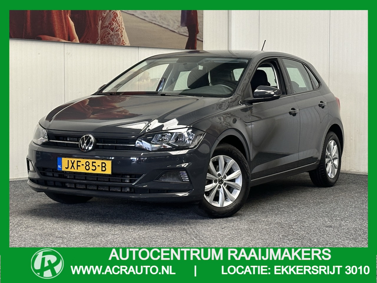 Volkswagen Polo - 1.0 TSI COMFORTLINE ADAPTIVE CRUISE CONTROL AIRCO NAVIGATIE BLUETOOTH ZEER MOOI !! - AutoWereld.nl