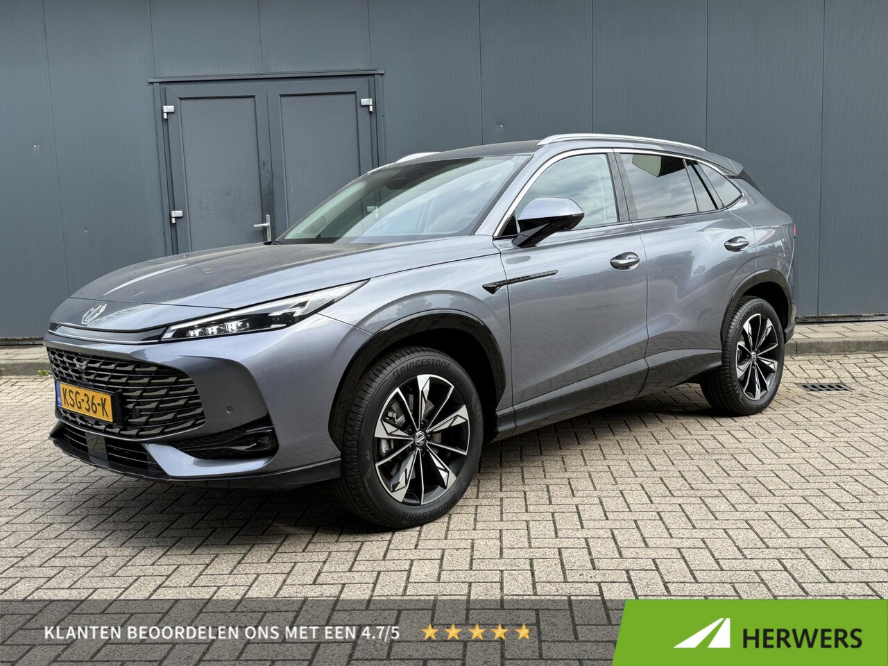 MG MG HS Hybrid+ - 1.5 Full Luxury / Fabrieksgarantie tot 12-2032<150.000 km / Stuur- & Stoelverwarming / Ele - AutoWereld.nl