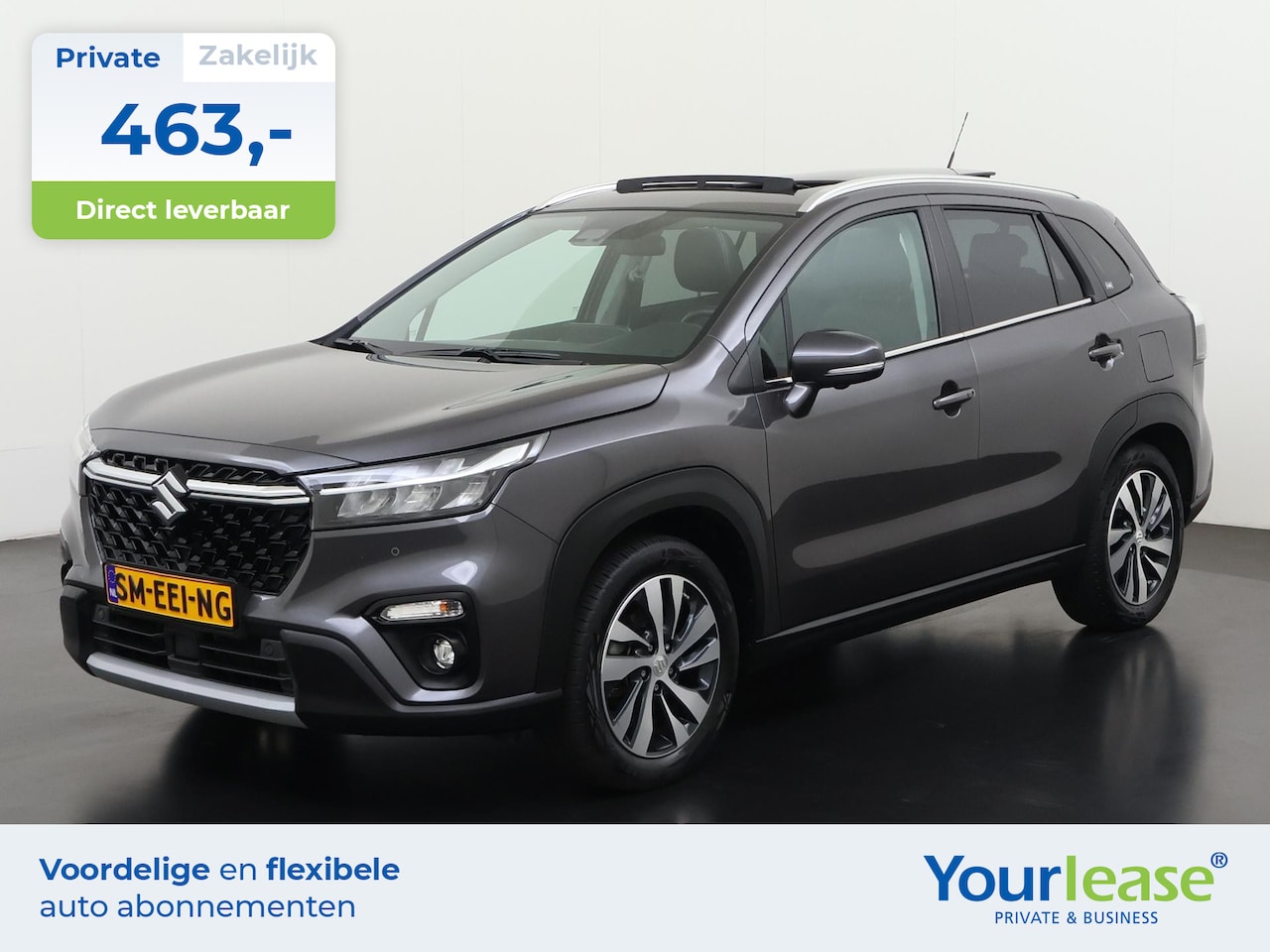 Suzuki S-Cross - 1.5 Hybrid AllGrip Style | All-in 463,- Private Lease | Direct uit voorraad - AutoWereld.nl