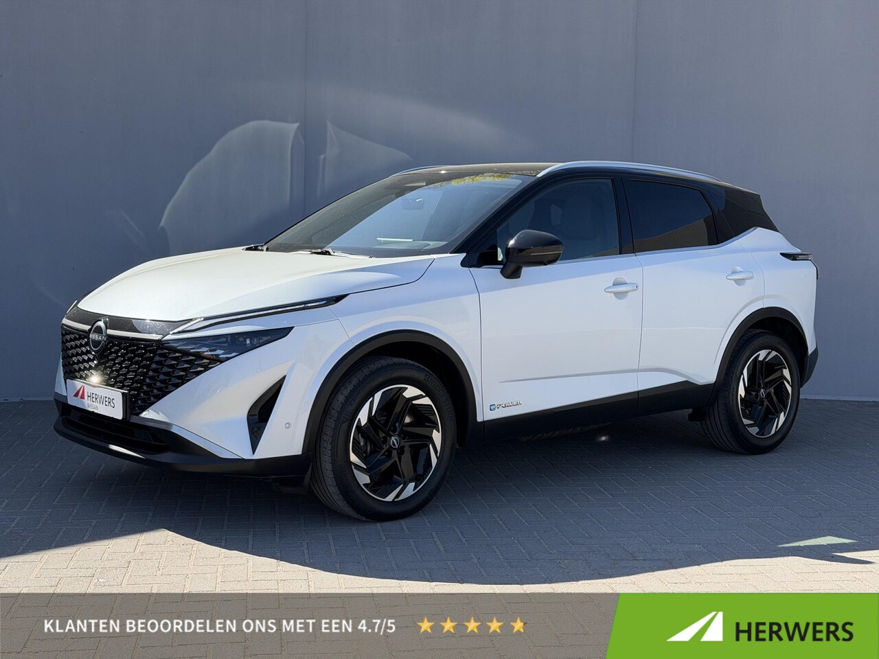 Nissan Qashqai - 1.5 e-Power N-Connecta / Facelift Model / Navigatie / Adaptieve Cruise / 360 Camera / Appl - AutoWereld.nl
