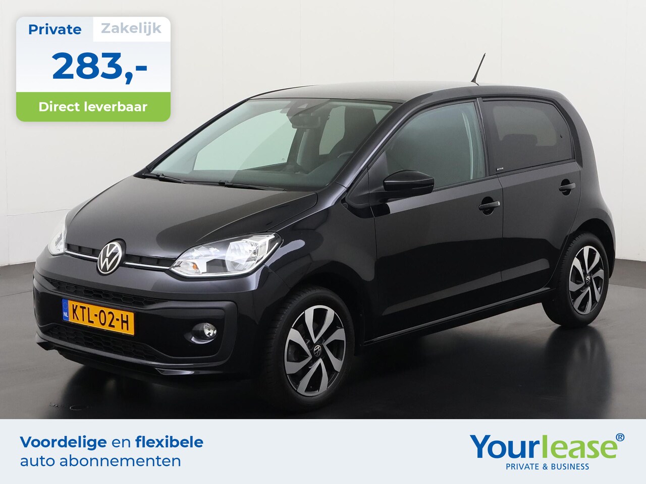 Volkswagen Up! - 1.0 Active | All-in 283,- Private Lease | Direct uit voorraad - AutoWereld.nl