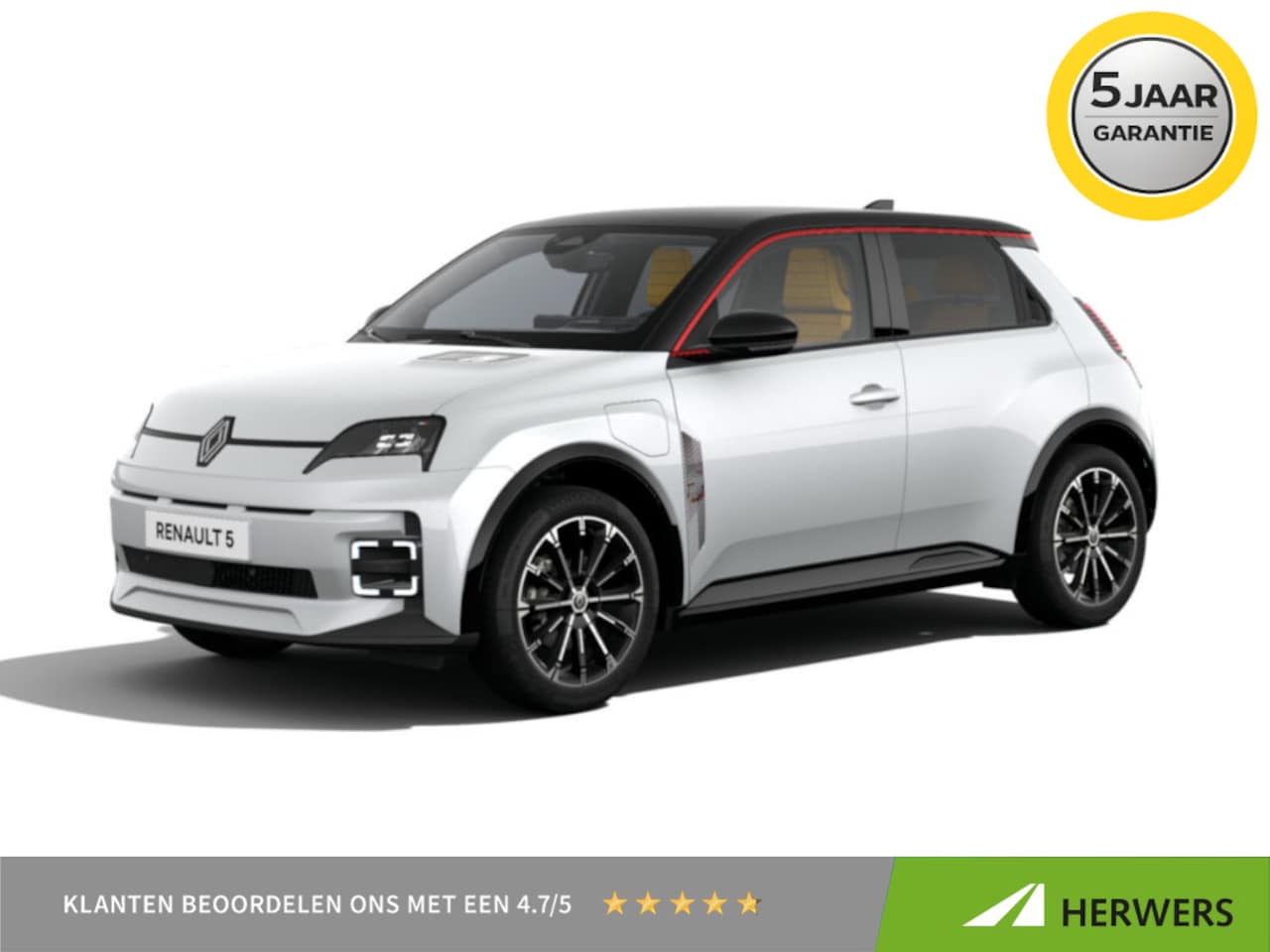 Renault 5 - urban range iconic cinq 40 kWh - AutoWereld.nl