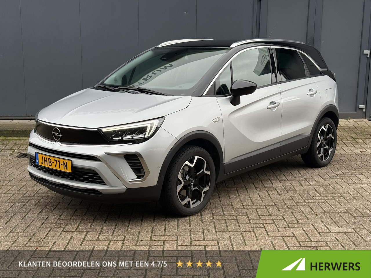 Opel Crossland - 1.2 Turbo Ultimate / AGR Comfortstoelen / Navigatie /  Half Leder/Alcantara Bekleding / LE - AutoWereld.nl