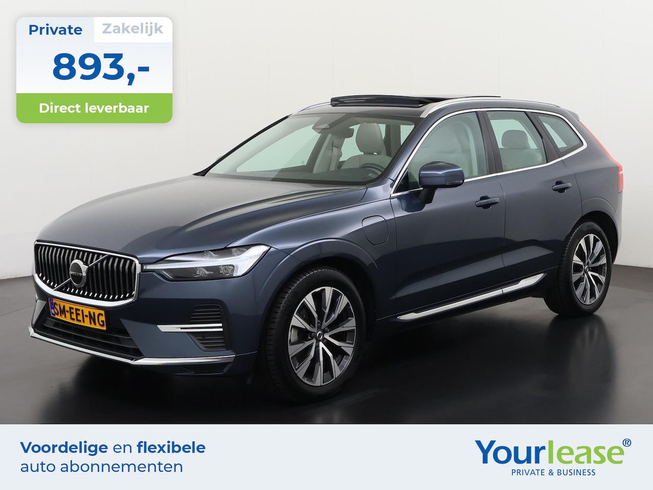 Volvo XC60 - T8 Long Range AWD Plus Bright | All-in 893,- Private Lease | Direct uit voorraad - AutoWereld.nl